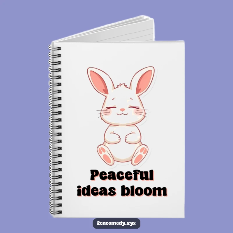 Funny Rabbit Meditation Notebook: Peaceful Rabbit Journal, Perfect Funny Gift for Writers